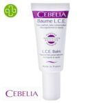 Produit de la marque Cebelia L.C.E Baume Réparateur Décongestionnant - 15ml sur un fond blanc avec un logo Parachezvous et celui de de la marque Cebelia