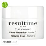 Produit de la marque Resultime Crème Rénovatrice à la Vitamine C - 50ml sur un fond blanc avec un logo Parachezvous celui de de la marque Resultime