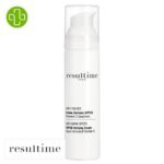 Produit de la marque Resultime Crème Unifiante Spf30 à la Vitamine C Suractivée - 50ml sur un fond blanc avec un logo Parachezvous et celui de de la marque Resultime