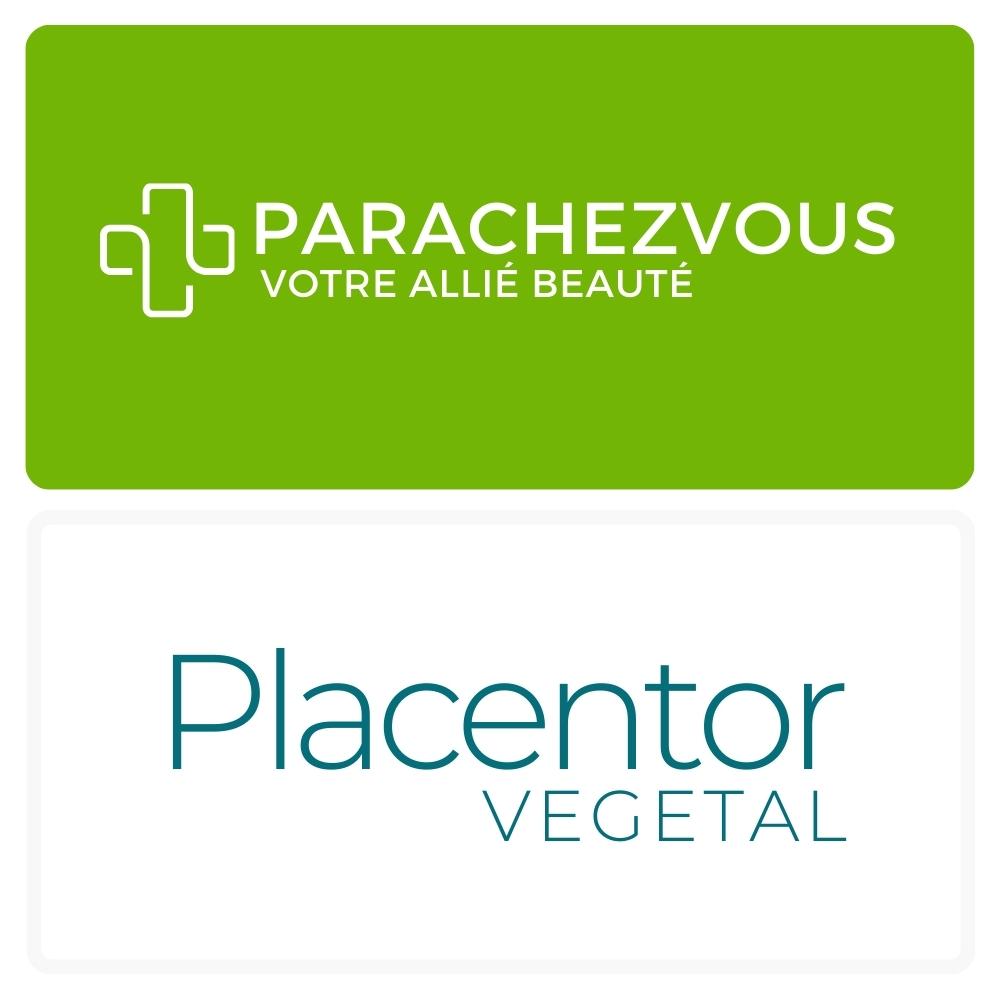 Logo de la marque placentor maroc et celui de la parapharmacie en ligne parachezvous