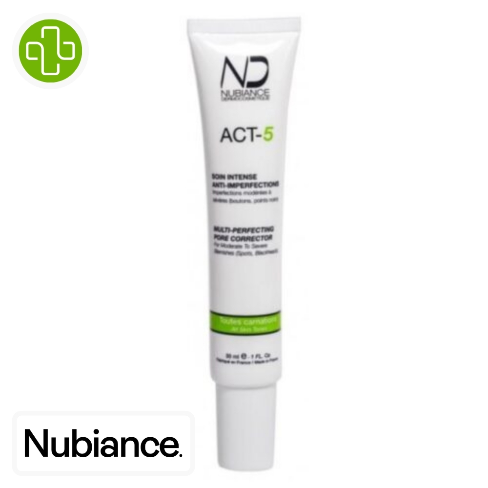 Nubiance act-5 soin intense anti-imperfections 30ml