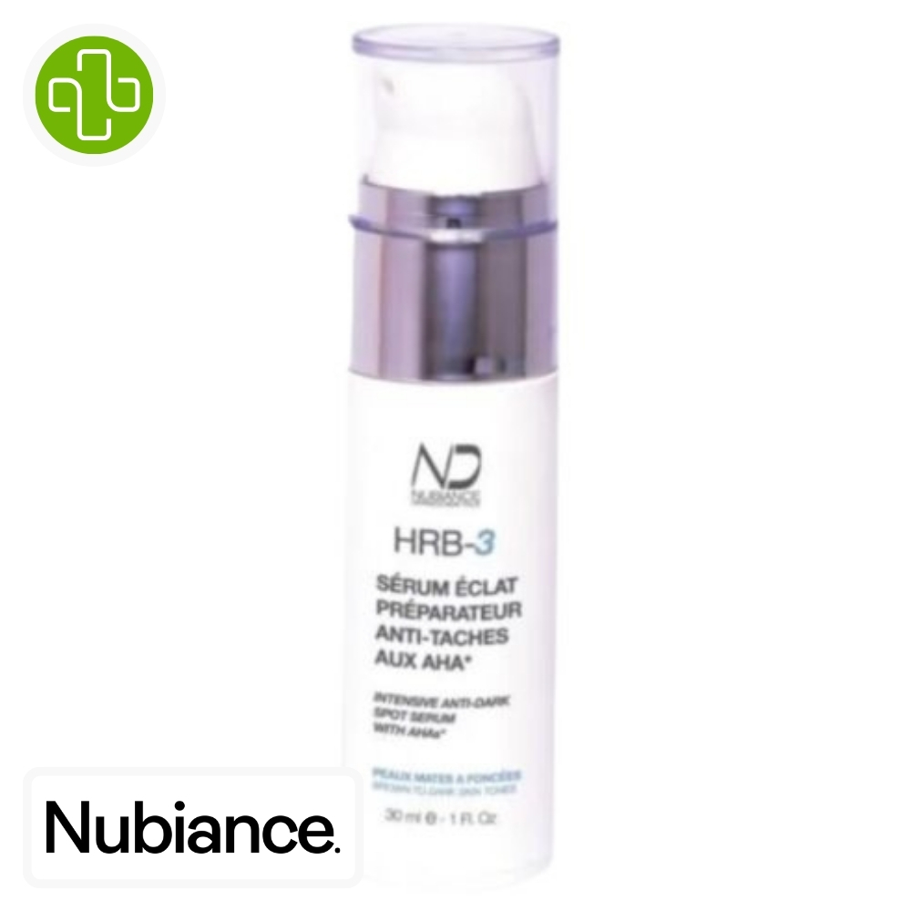 Nubiance hrb-3 serum eclat preparateur anti-taches aux aha 30ml