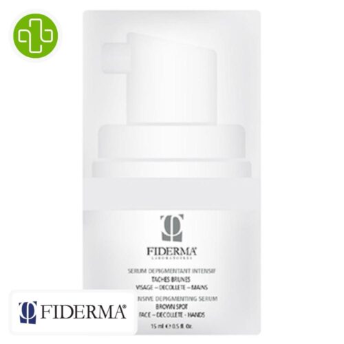 Produit de la marque Fiderma Clarifid Sérum Dépigmentant Nuit – 30ml sur un fond blanc avec un logo Parachezvous celui de de la marque Fiderma
