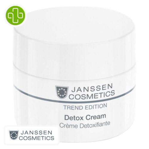 Produit de la marque Janssen Cosmetics Crème Detoxifiante - 50ml sur un fond blanc avec un logo Parachezvous celui de de la marque Janssen Cosmetics