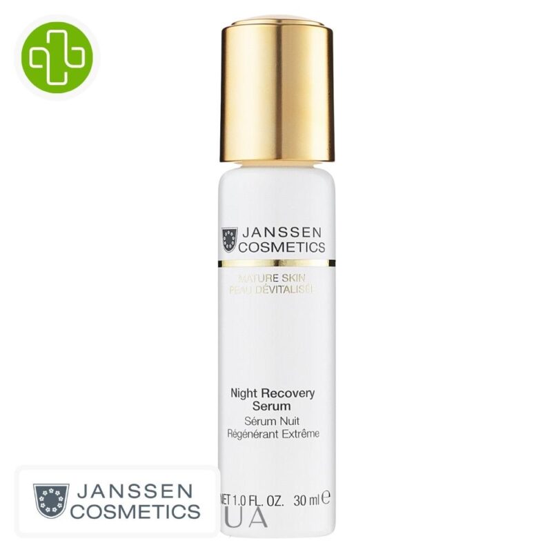 Produit de la marque janssen cosmetics sérum régénérant nuit extrême - 30ml sur un fond blanc avec un logo parachezvous celui de de la marque janssen cosmetics