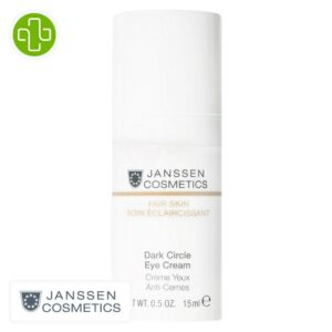 Janssen Cosmetics Soin Eclaircissant Creme Yeux Anti Cernes 15ml