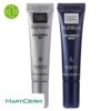 Produit de la marque Marti Derm Platinum Eye Correct Contour des Yeux - 20ml sur un fond blanc avec un logo Parachezvous et celui de de la marque Marti Derm