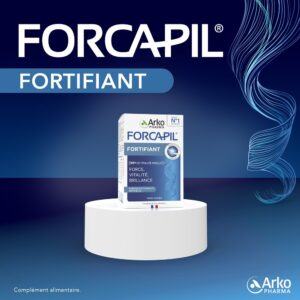 Arkopharma Forcapil Fortifiant Cheveux Ongles Force Vitalite Brillance 180 Gelules 3