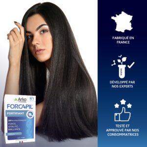 Arkopharma Forcapil Fortifiant Cheveux Ongles Force Vitalite Brillance 180 Gelules 4