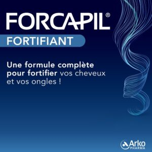 Arkopharma Forcapil Fortifiant Cheveux Ongles Force Vitalite Brillance 180 Gelules 5