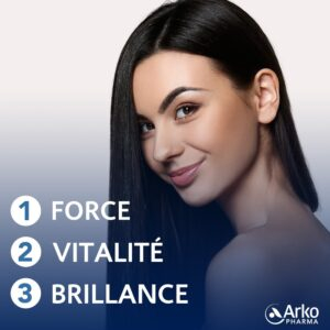 Arkopharma Forcapil Fortifiant Cheveux Ongles Force Vitalite Brillance 180 Gelules 7