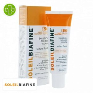 Biafine Soleilbiafine Emulsion Solaire Visage Spf50 50ml