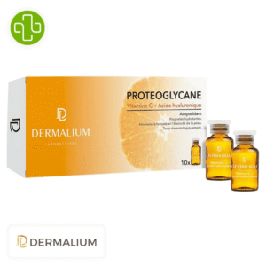Dermalium Proteoglycane Vitamine C Acide Hyaluronique Ampoules 10u