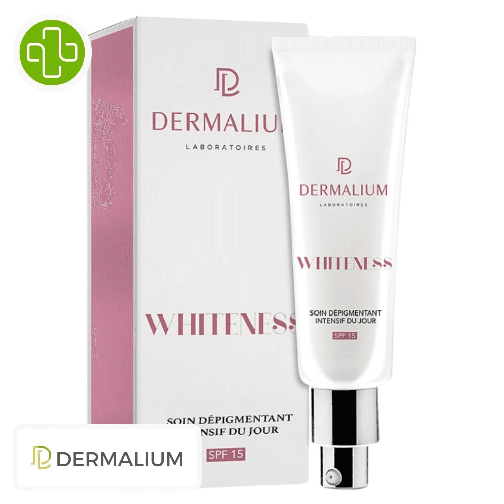 Dermalium Whiteness Soin Depigmentant Intense Du Jour Spf15 50ml
