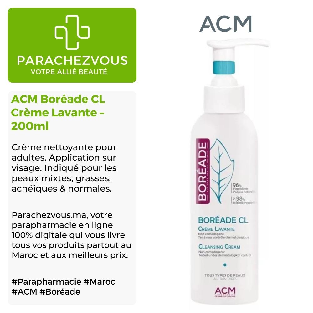 ACM Boréade CL Crème Lavante - 200ml Maroc | Parachezvous.ma