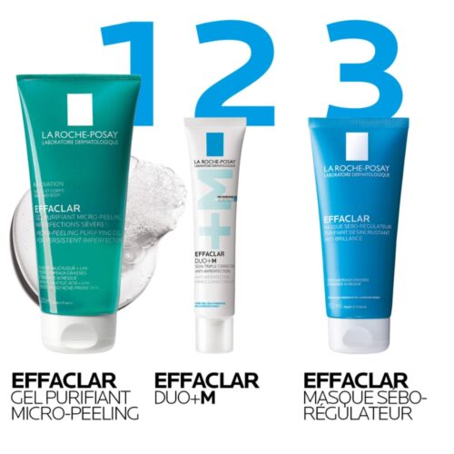 La Roche Posay Effaclar Gel Purifiant Micro Peeling Imperfections Severes 200ml 3