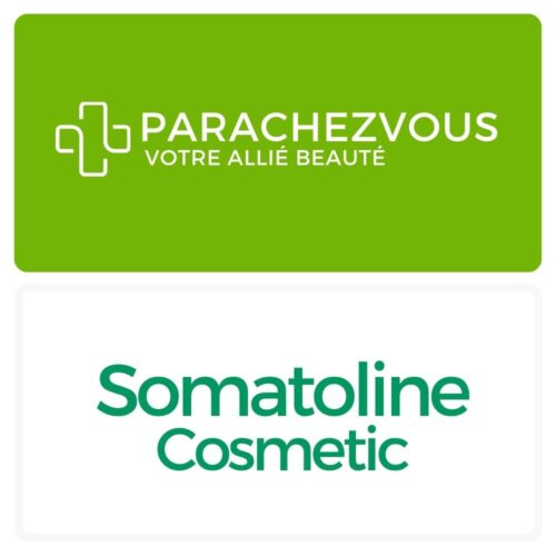 Logo de la marque somatoline cosmetic maroc et celui de la parapharmacie en ligne parachezvous