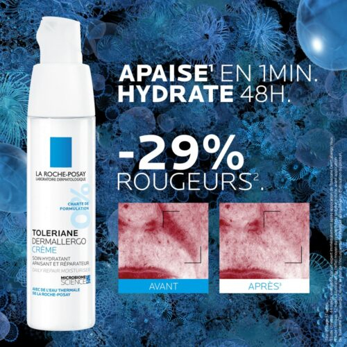 La Roche Posay Toleriane Dermallergo Creme Soin Hydratant 40ml 4