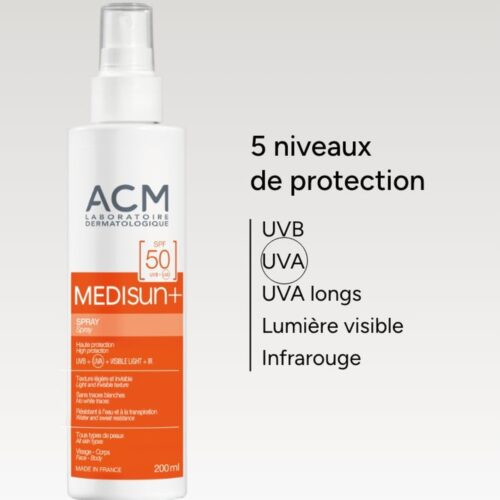 Acm Medisun Spray Spf50 200ml 3
