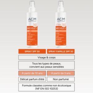 Acm Medisun Spray Spf50 200ml 5