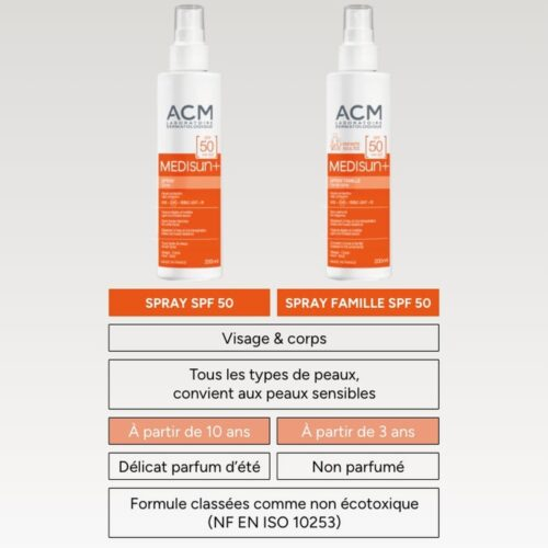 Acm Medisun Spray Spf50 200ml 5