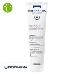 Isispharma Glyco A Soft Peeling Creme Nuit 55 D Acide Glycolique 30ml