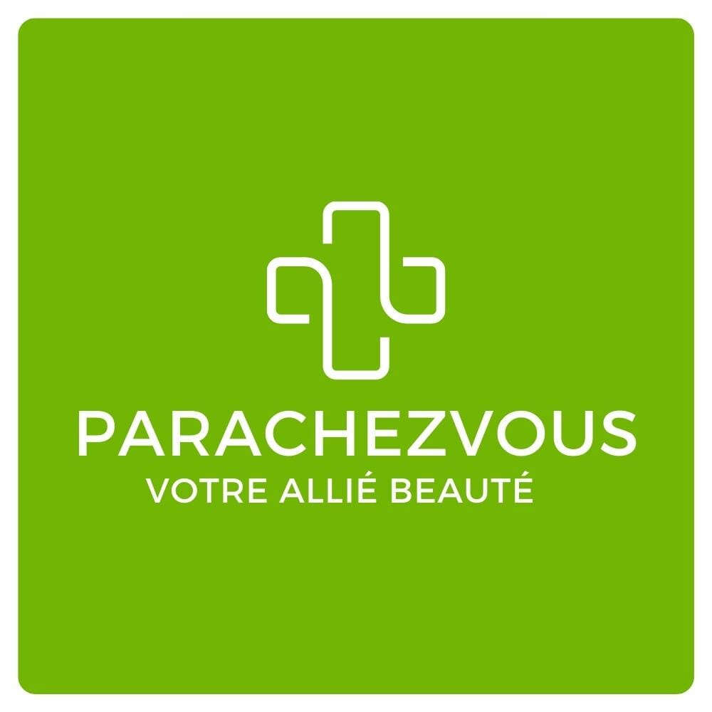 Logo de la parapharmacie en ligne au maroc parachezvous sur un fond vert carré