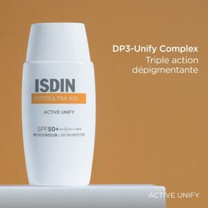 Isdin Fotoultra 100 Active Unify Solaire Depigmentant Spf50 50ml 3
