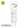 Produit de la marque Noreva Actipur Soin Anti-Imperfections Intensif 3 en 1 - 30ml sur un fond blanc avec un logo Parachezvous et celui de de la marque Noreva