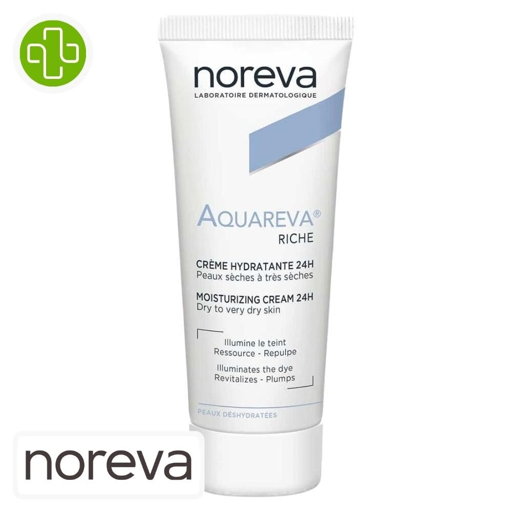 Noreva Aquareva Riche Creme Hydratante 24h 40ml