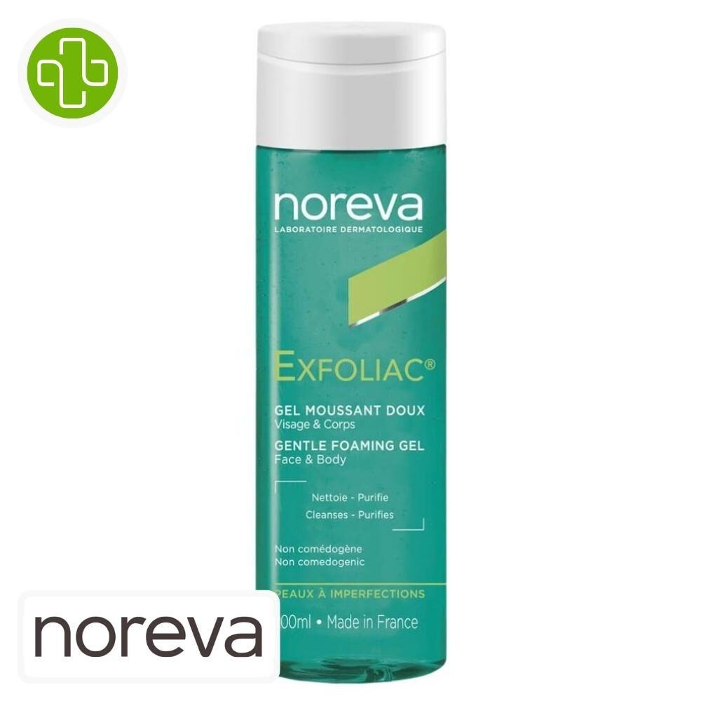 Noreva Exfoliac Gel Moussant Doux 200ml