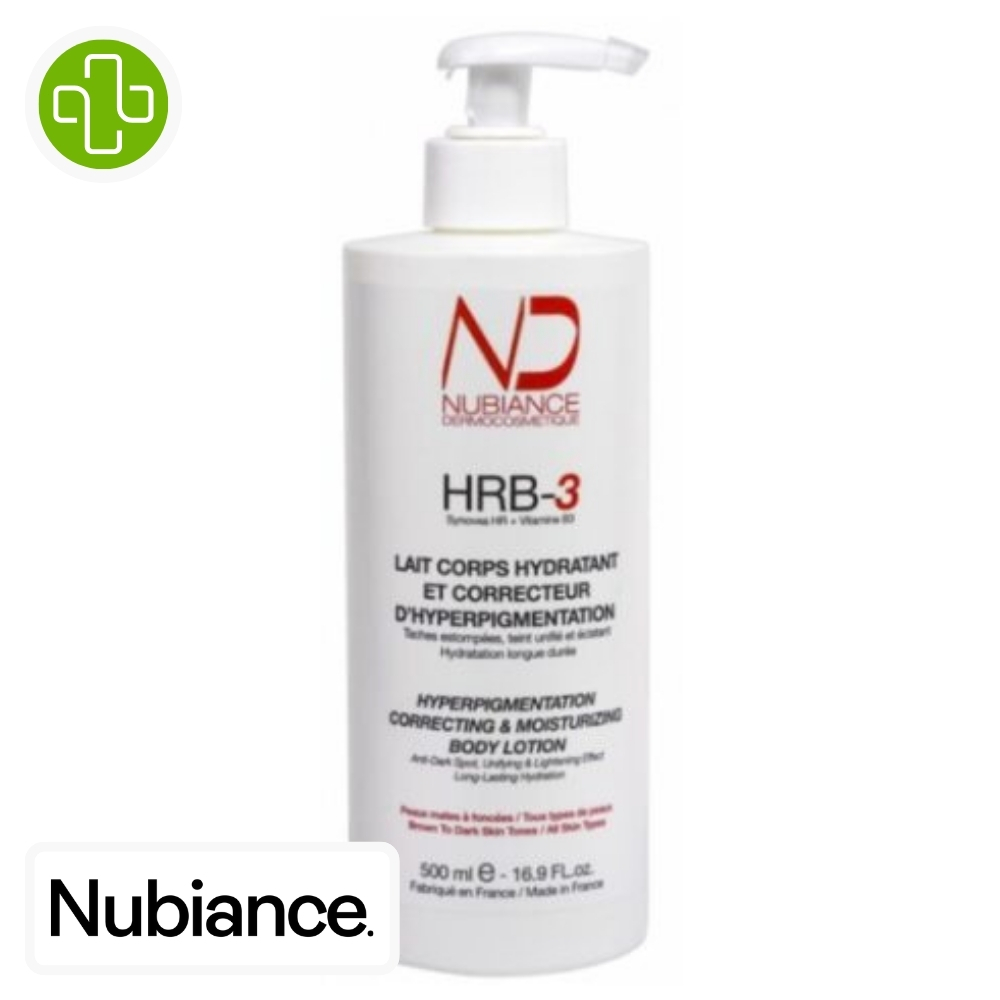Nubiance hrb-3 lait corps hydratant 500ml