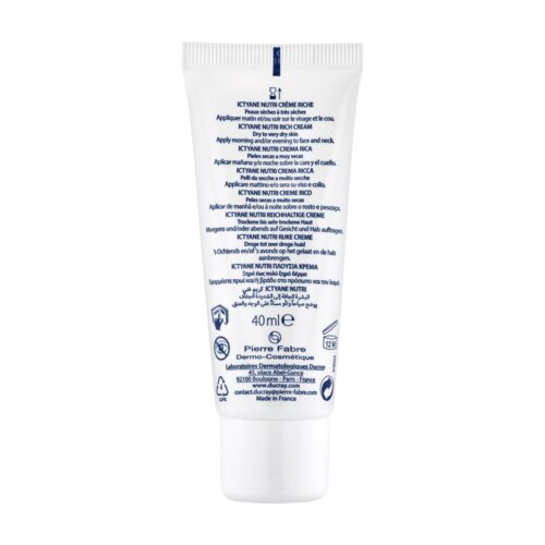 Ducray Ictyane Nutri Creme Riche 40ml 5