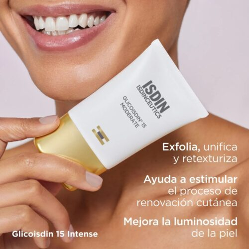 Isdin Isdinceutics Glicoisdin 15 Moderate Gel Exfoliant 50g 8