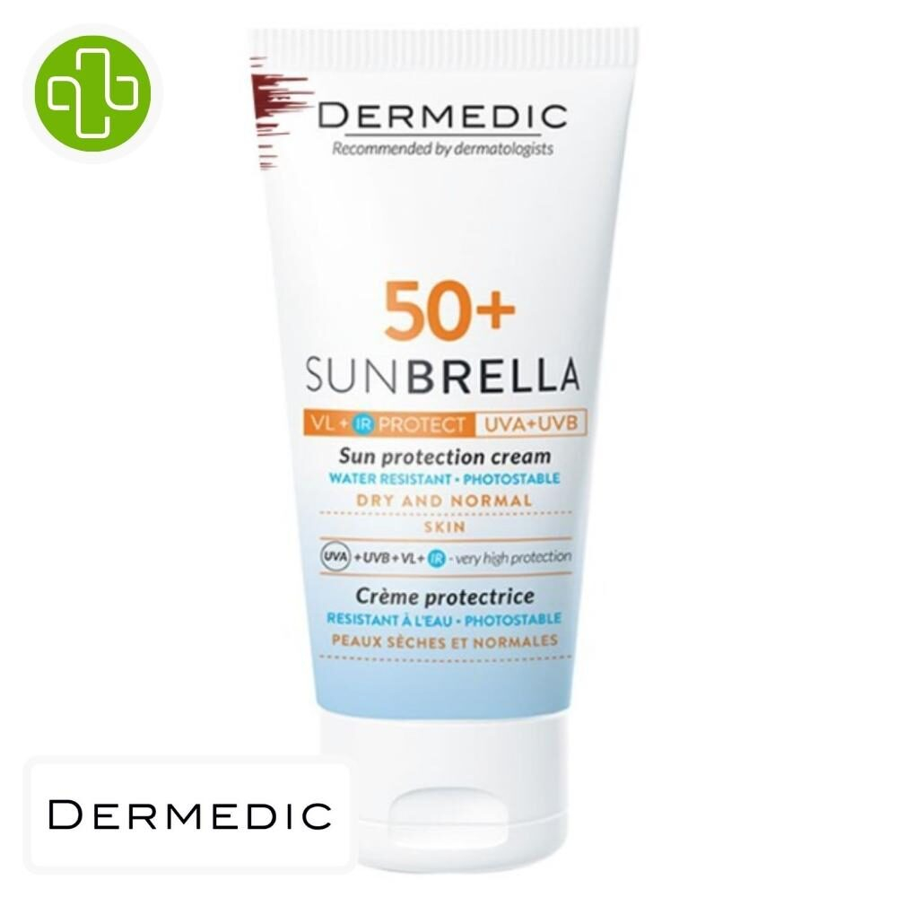 Dermedic Sunbrella Creme Solaire Spf50 Peau Normale A Seche 50ml