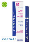 Produit de la marque Ecrinal Mascara Noir Fortifiant - 7ml sur un fond blanc avec un logo Parachezvous et celui de de la marque Ecrinal