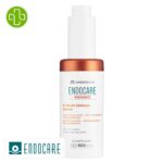Produit de la marque Endocare Radiance C Ferulic Edafence Sérum Régénérant Anti-Oxydant - 30ml sur un fond blanc avec un logo Parachezvous et celui de de la marque Endocare