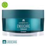 Produit de la marque Endocare Tensage Crème Raffermissante Régénérante - 50ml sur un fond blanc avec un logo Parachezvous et celui de de la marque Endocare