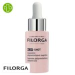 Produit de la marque Filorga NCEF-Shot Concentré Polyrevitalisant Suprême - 15ml sur un fond blanc avec un logo Parachezvous et celui de de la marque Filorga