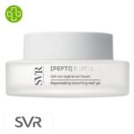 Produit de la marque SVR [Pepti] Biotic Gel-Mat Régénérant Lissant - 50ml sur un fond blanc avec un logo Parachezvous et celui de de la marque SVR