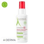 Produit de la marque A-Derma Cutalgan Spray Rafraîchissant Ultra-Calmant - 100ml sur un fond blanc avec un logo Parachezvous et celui de de la marque A-Derma