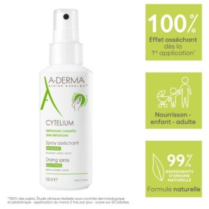 A-derma cytelium spray asséchant apaisant - 100ml