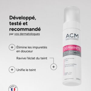 Acm Depiwhite Mousse Nettoyante Eclaircissante 200ml 6