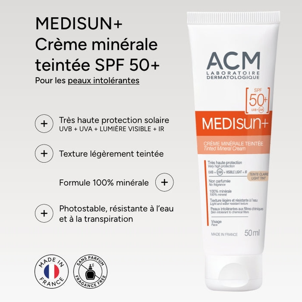 ACM - Medisun Crème Minérale Teintée SPF50+ - 40ml - Image 6
