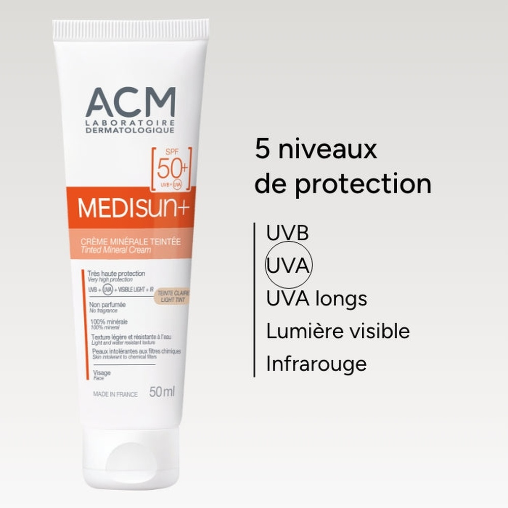 ACM - Medisun Crème Minérale Teintée SPF50+ - 40ml - Image 5