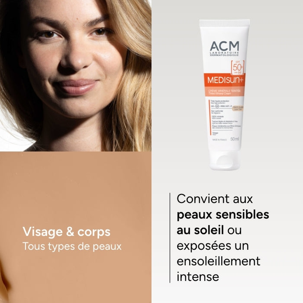 ACM - Medisun Crème Minérale Teintée SPF50+ - 40ml - Image 4