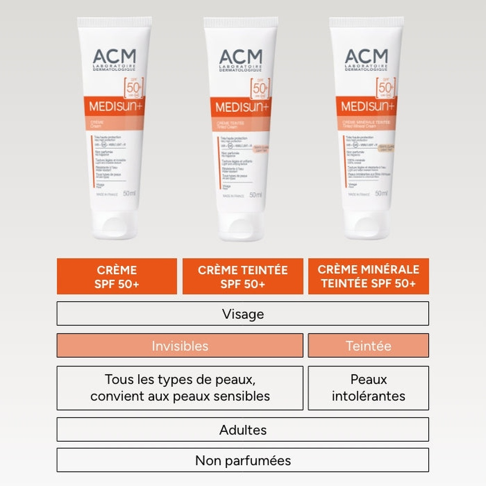 ACM - Medisun Crème Minérale Teintée SPF50+ - 40ml - Image 3