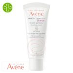 Produit de la marque Avène Antirougeurs Crème Riche Hydratante Protectrice de Jour - 40ml sur un fond blanc avec un logo Parachezvous et celui de de la marque Avène