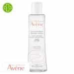 Produit de la marque Avène Lotion Micellaire Démaquillante Apaisante - 200ml sur un fond blanc avec un logo Parachezvous et celui de de la marque Avène