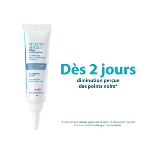 Ducray Keracnyl Glycolic Soin Lissant Desincrustant 30ml